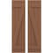 Ekena Millwork Americraft 4-Board (2 Batten) Wood Joined Board-n-Batten Shutters w/ Z-Bar, ARW102BB414X77BTH, PR ARW102BB414X77BTH - alternate 1